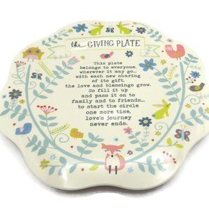 COPY - The Giving Plate Plate/ Melamine/ Natural Life/ Pot Luck